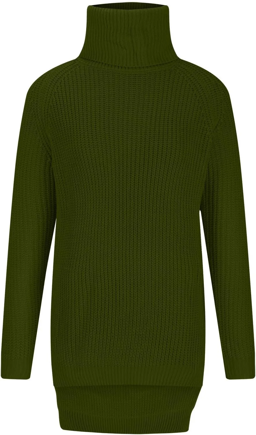 Turtleneck Sweater Women Chunky Knit Sweater Fall Winter Sweaters Cable Weaving Long Sleeve Pullover Thermal Sweater