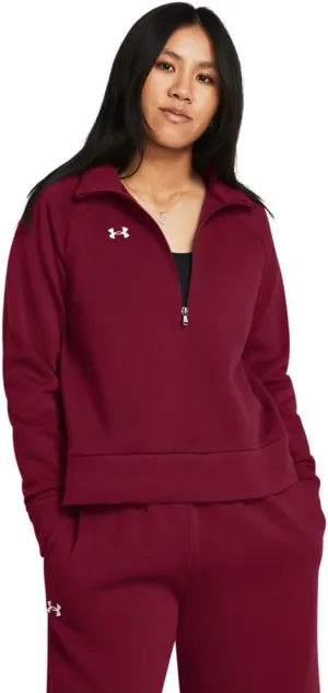 Under Armour Women's Rival Fleece Half Zip