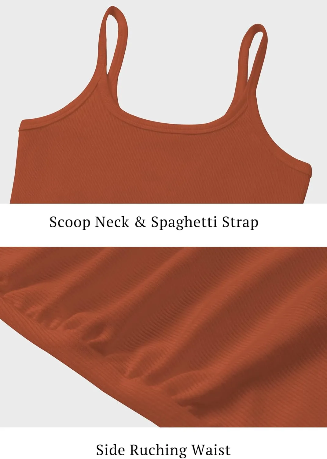 V VOCNI Maternity Tank Top for Women Spaghetti Strap Scoop Neck Fitting Pregnancy Camisole Sleeveless Layering Cami Shirts
