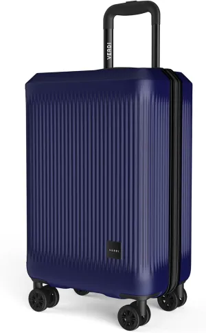 Verdi Hardside Carry On Luggage with Spinner Wheels, Lightweight Travel Suitcase