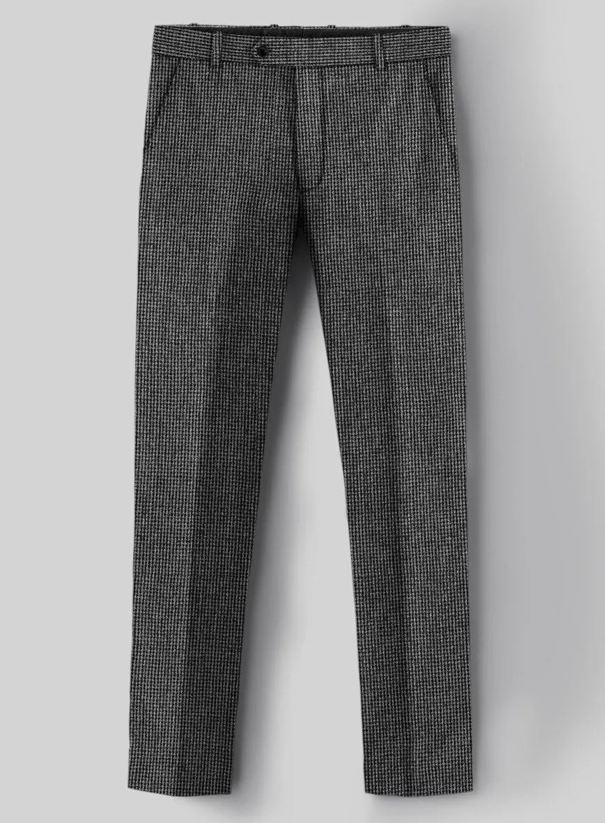 Vintage Gray Macro Weave Tweed Suit