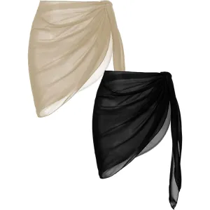 Women Beach Sarongs Sheer Cover Ups