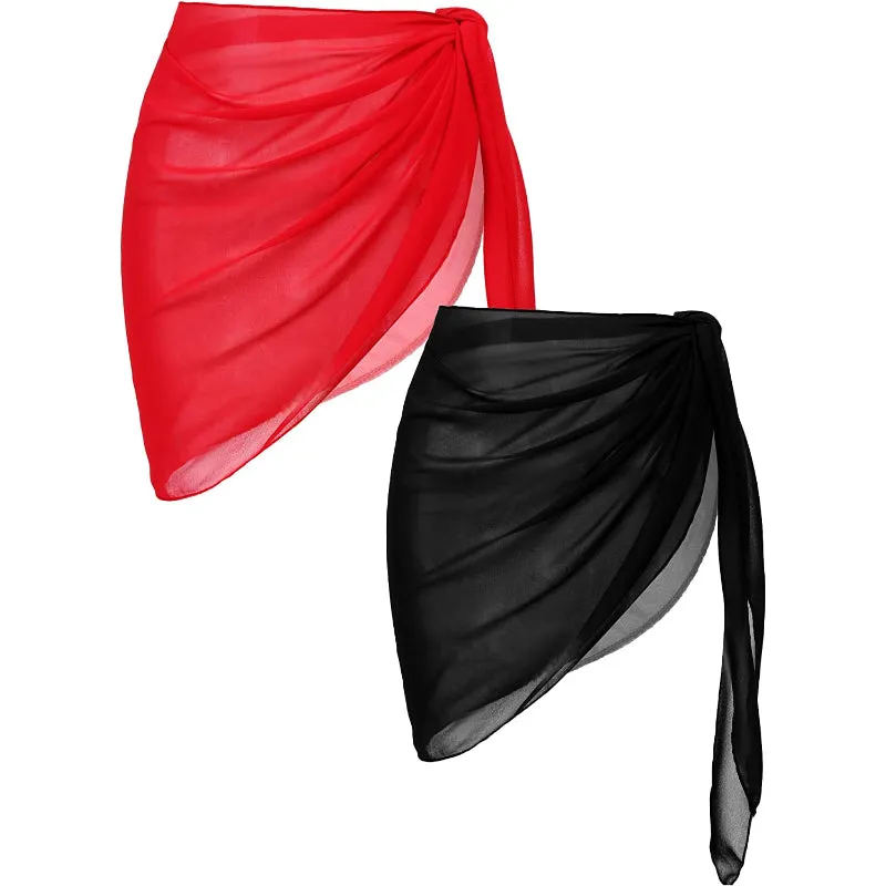 Women Beach Sarongs Sheer Cover Ups