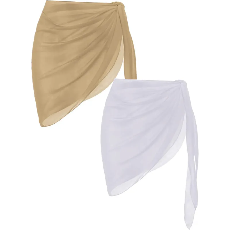 Women Beach Sarongs Sheer Cover Ups