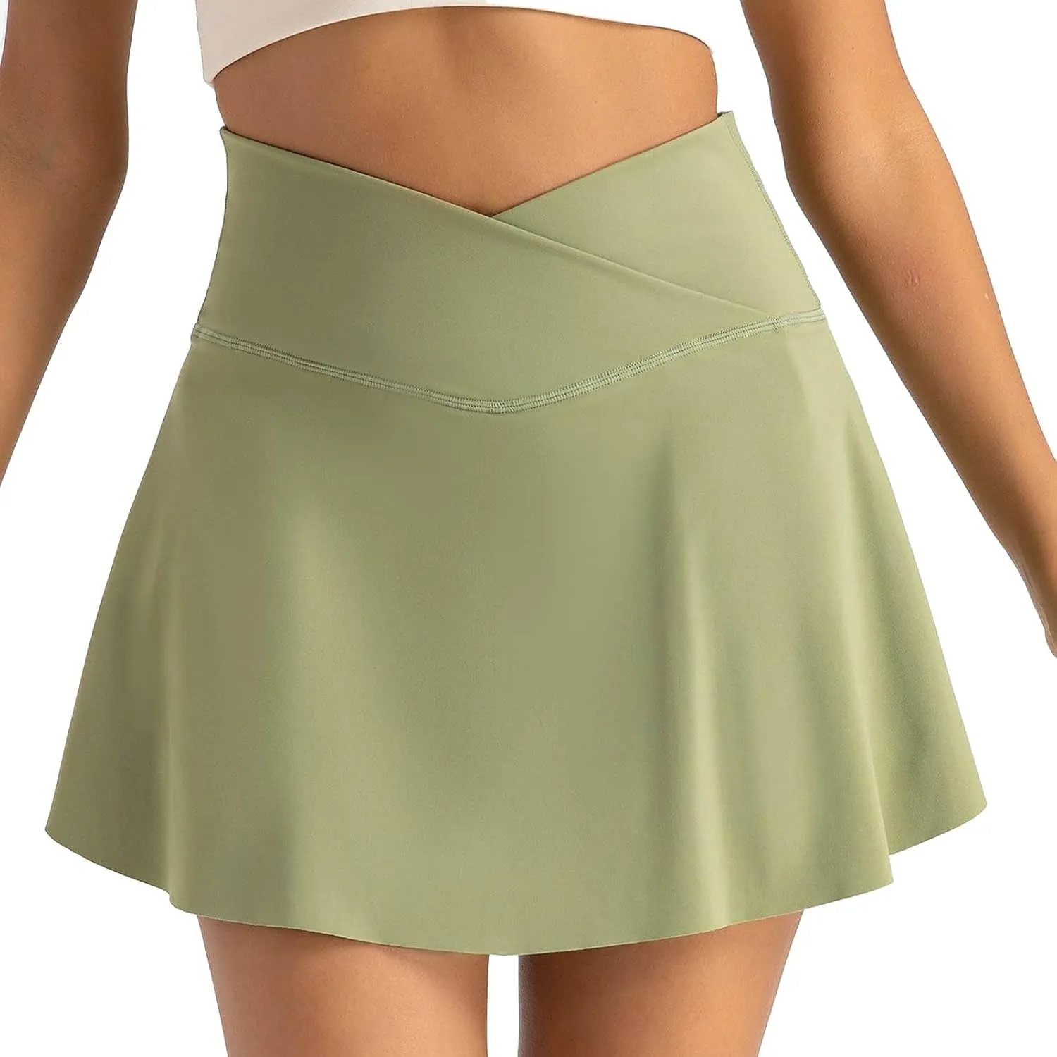 Women Tennis Skirts with Pockets Trendy High Waisted Golf Skirts Athletic Skorts Pleated Mini Skirt Workout Sport Pickleball