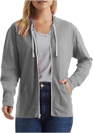 Women Zip Up Hoodies Long Sleeve Hooded Pullover Drawstraing Loose Trendy Sweatshirts with Pocket