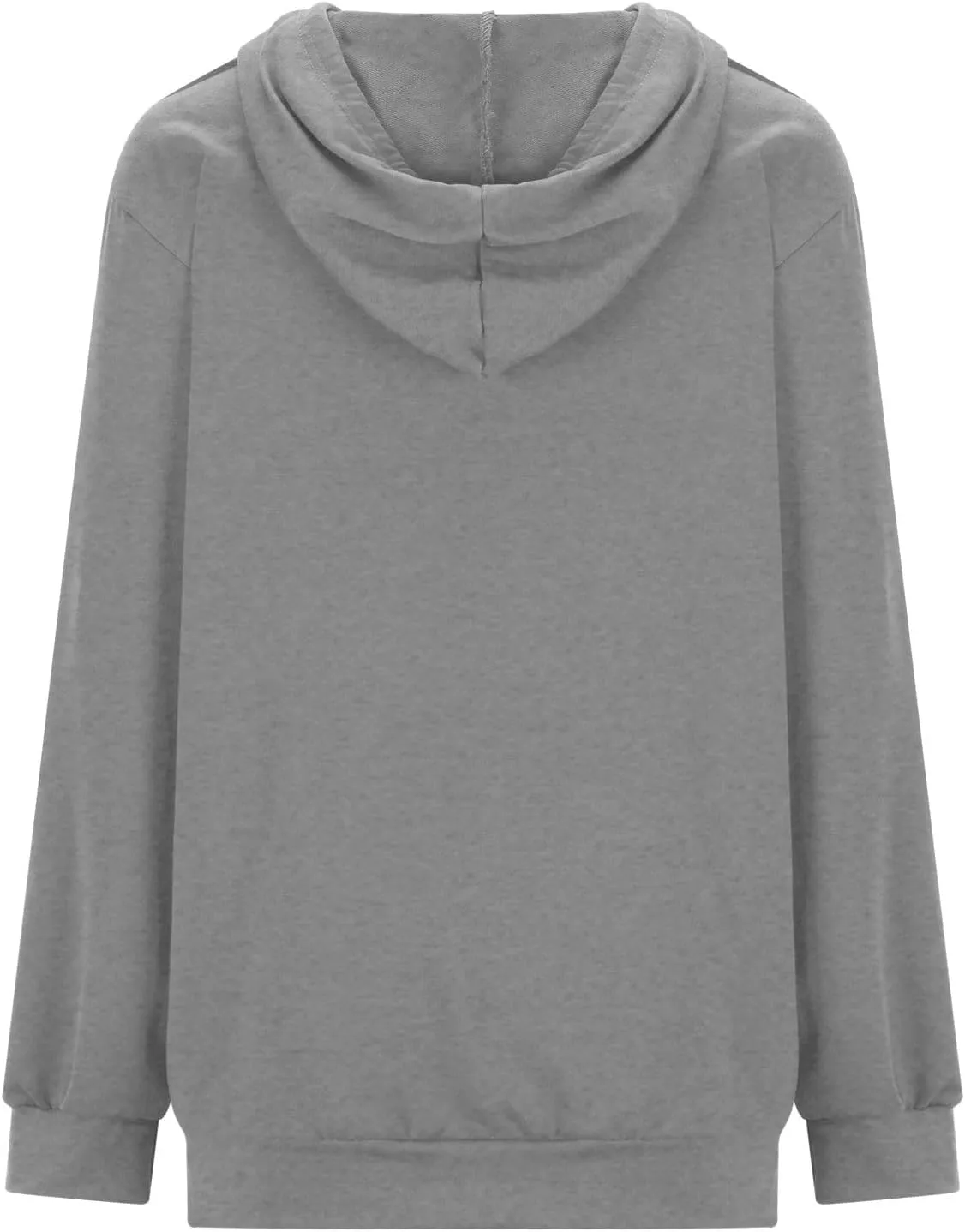 Women Zip Up Hoodies Long Sleeve Hooded Pullover Drawstraing Loose Trendy Sweatshirts with Pocket