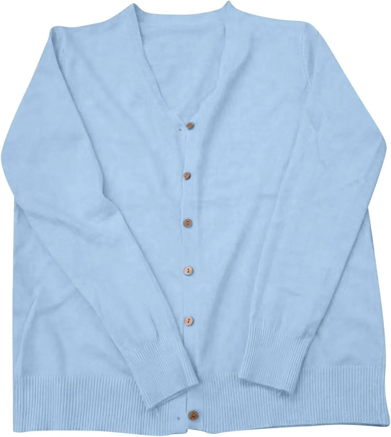 Women's Fall Winter Chunky Knit Cardigan 2025 Long Sleeve Button Down Soft Loose Cropped Sweater Outerwear