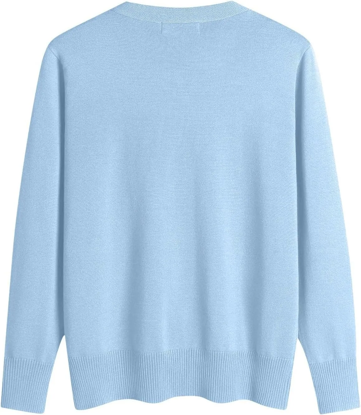 Women's Fall Winter Chunky Knit Cardigan 2025 Long Sleeve Button Down Soft Loose Cropped Sweater Outerwear