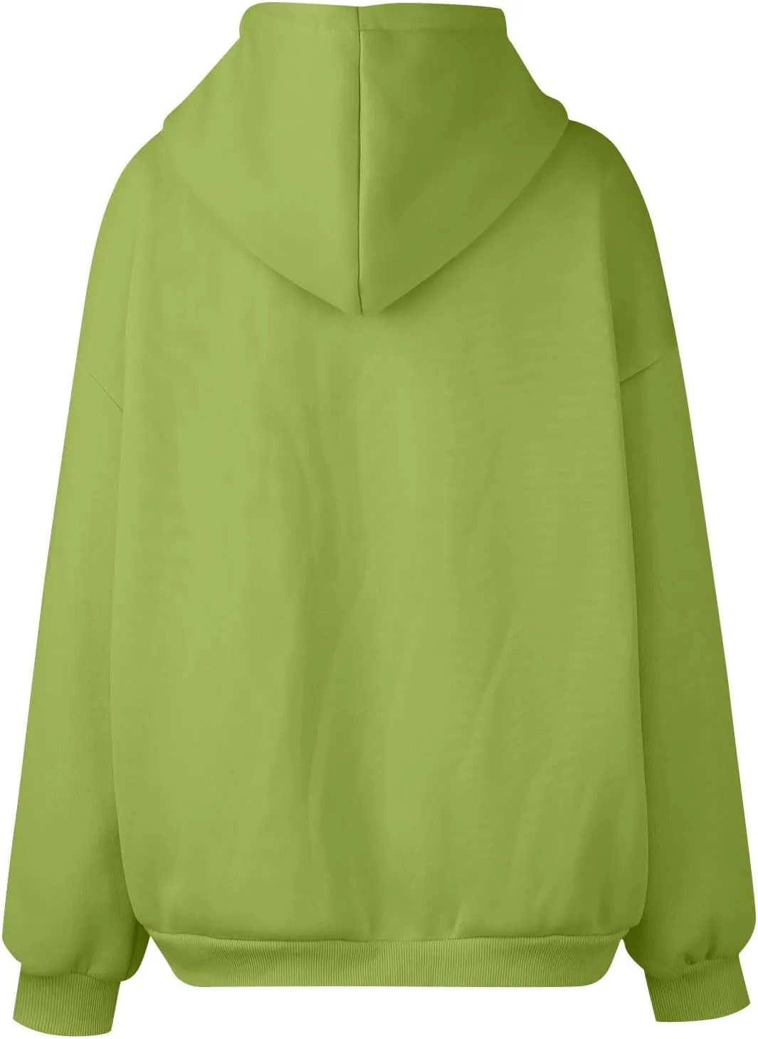 Women's Full Zip Up Hoodie Long Sleeve Hooded Sweatshirts Casual Fall Jacket Coat 2024 Fashion Outfits