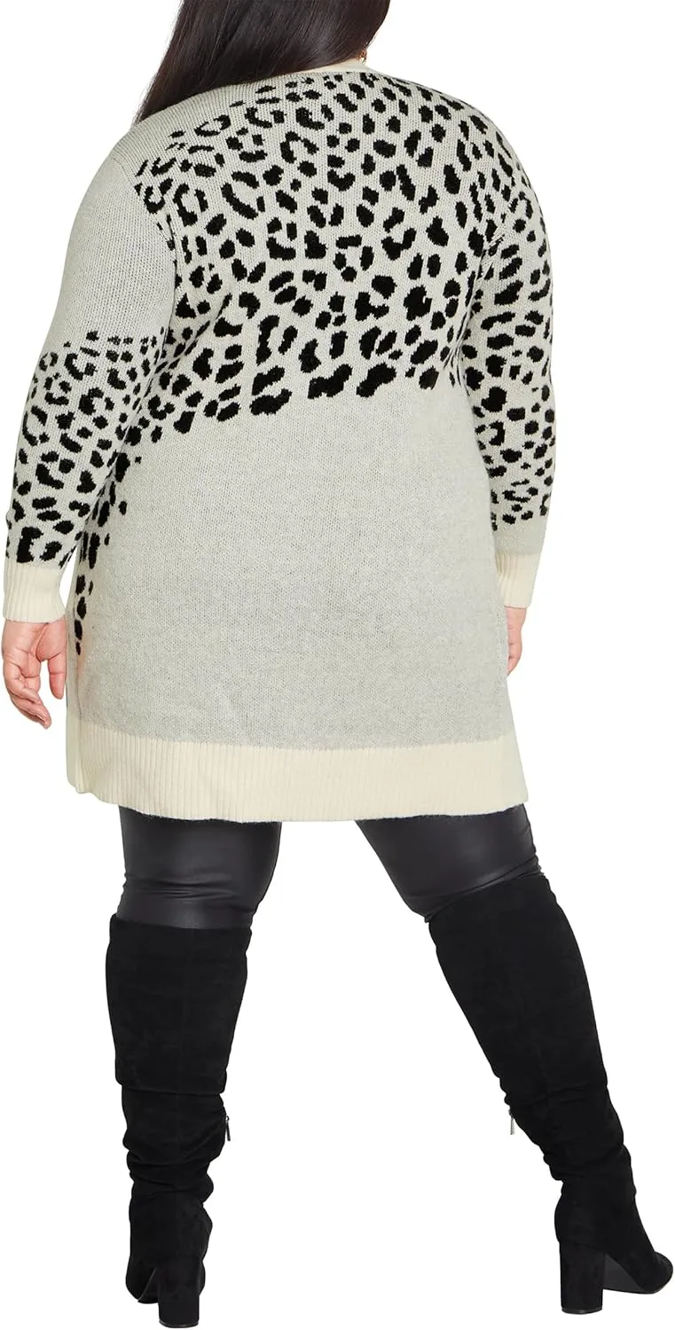 Women's Lena Leopard Cardigan