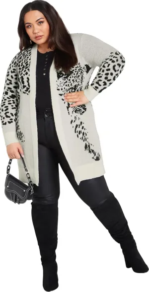 Women's Lena Leopard Cardigan
