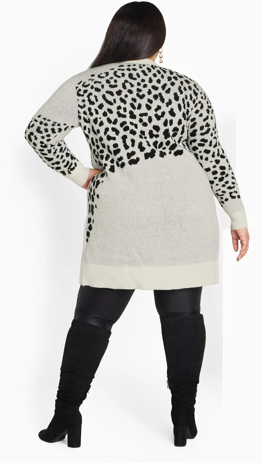 Women's Lena Leopard Cardigan