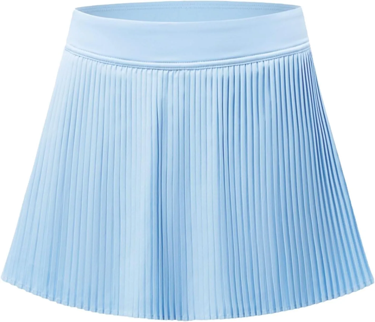 Womens Pleated Tennis Skirts High Waisted Skorts Lightweight Skirt Flowy Athletic Skirt with Pocket