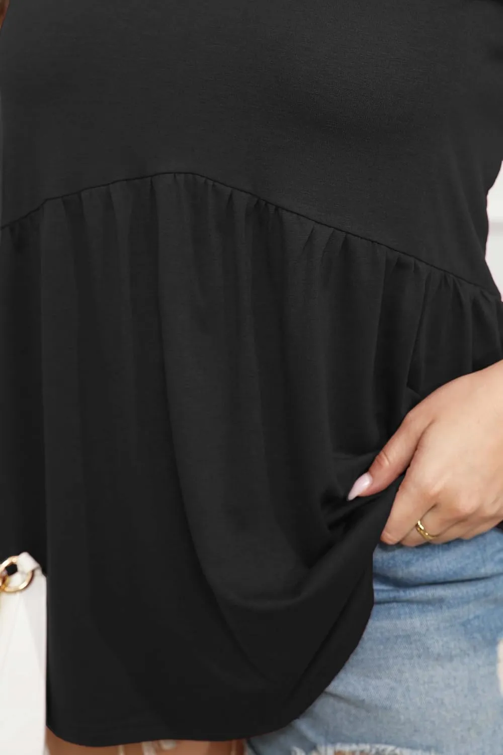 Women's Plus Size Tank Tops 2025 Sleeveless Pleated V Neck Blouse Casual Loose Fit Summer Tops for Curvy Women