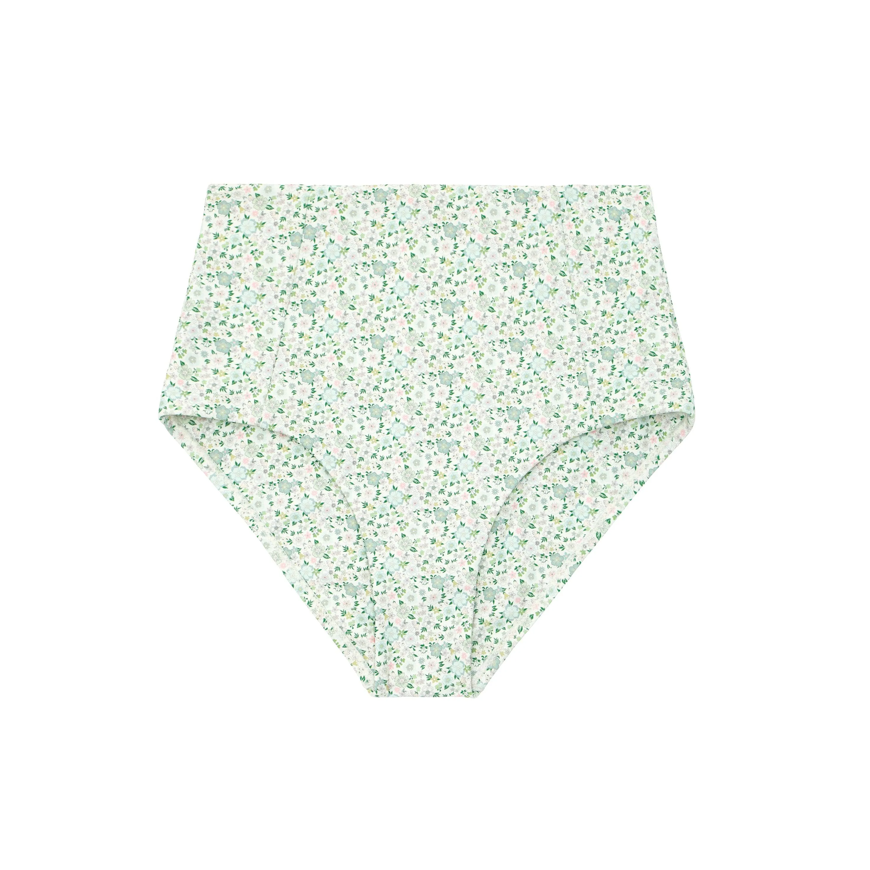 women's sea marsh floral high waist bikini bottom