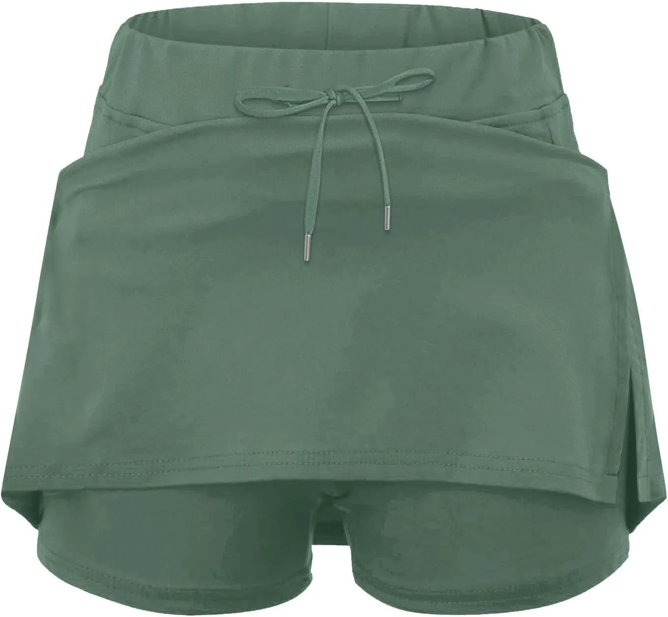 Women's Tennis Golf Skirts Elastic Yoga Skorts with Pockets for Women Tummy Control Floral Print 2025 Spring Running Shorts