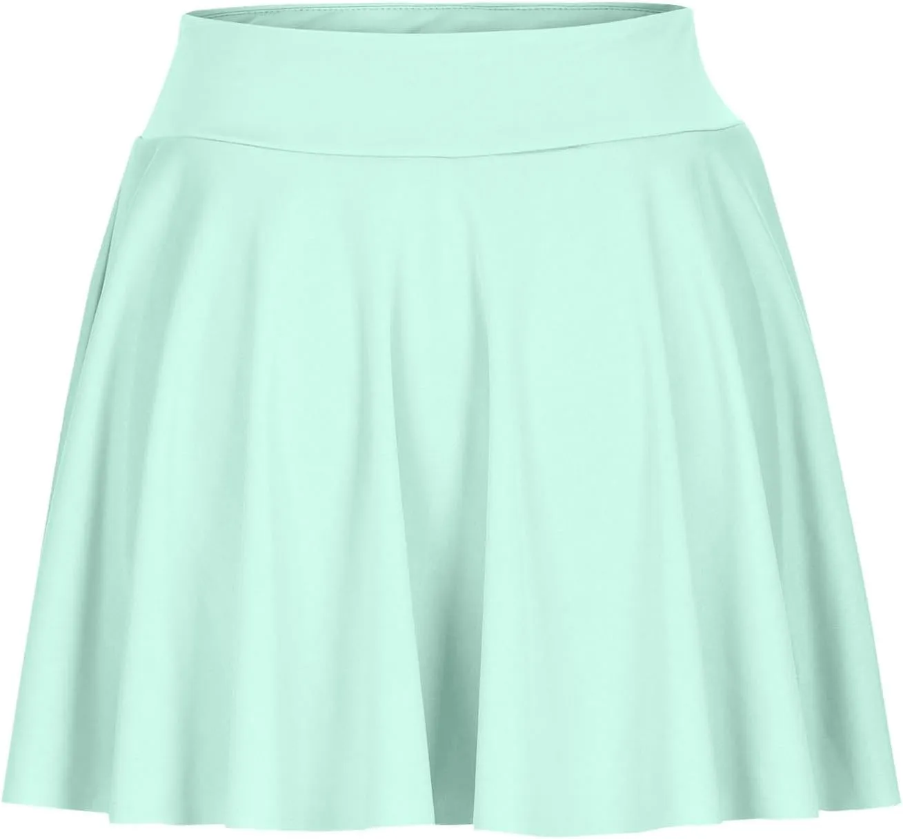 Women's Tennis Skirt High Waisted Pleated Athletic Golf Workout Skort with Pockets Mini Built-in Shorts