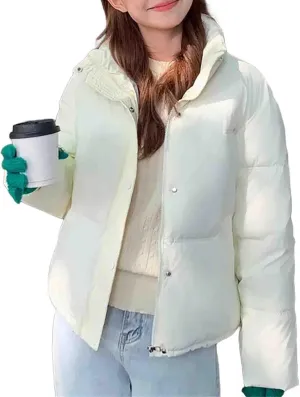 womens winter coats Waterproof Down Cotton Padded Jacket Short Women's Winter Clothes Puffer Jacket Coat