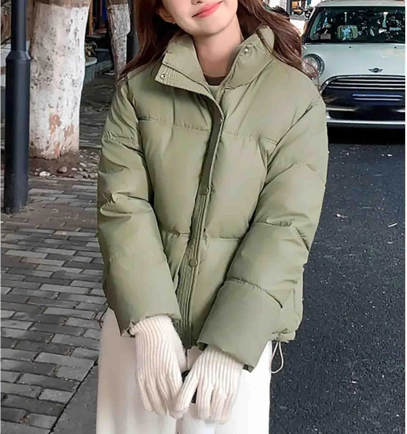 womens winter coats Waterproof Down Cotton Padded Jacket Short Women's Winter Clothes Puffer Jacket Coat