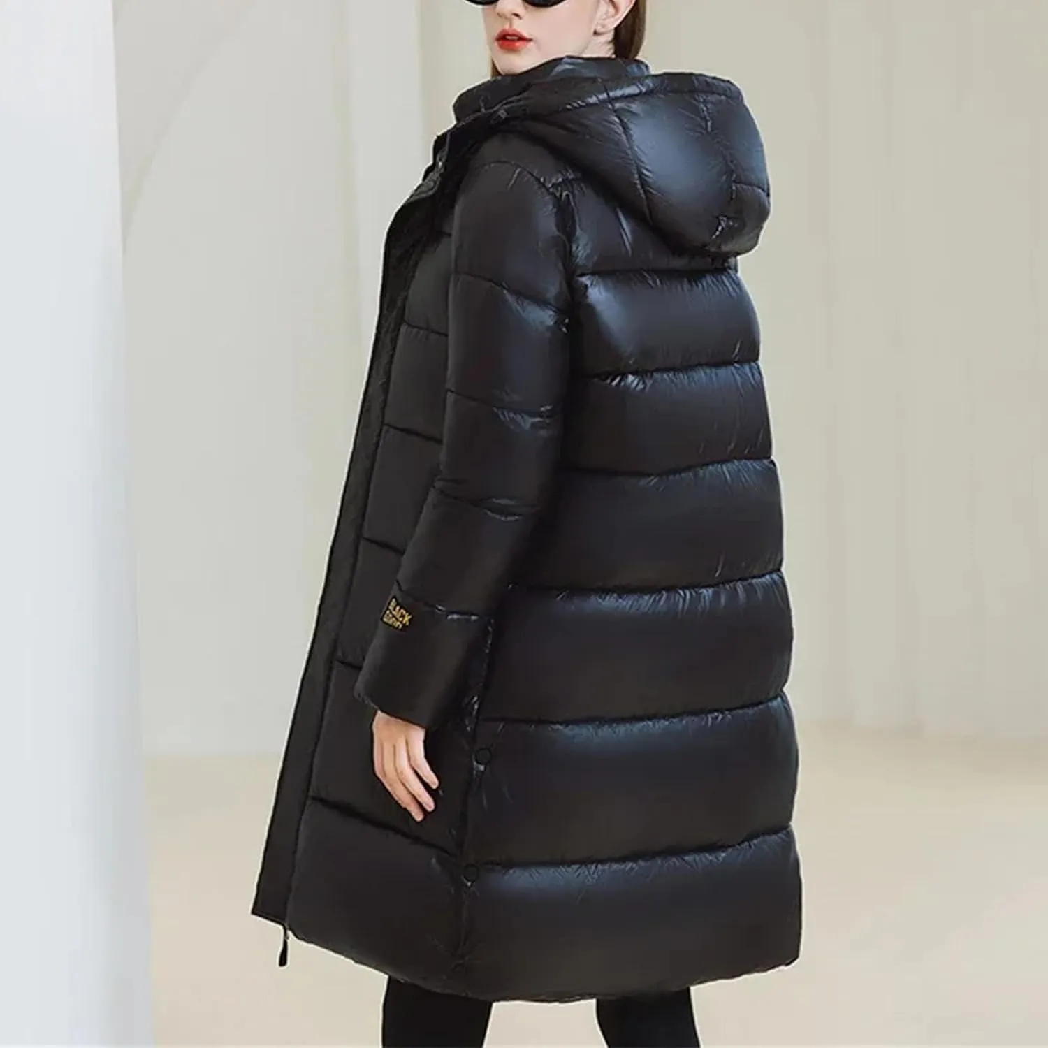 Women's Winter Jacket Parka Coat Hooded Outwear Female Parka Thick Cotton Padded Winter Female Coats