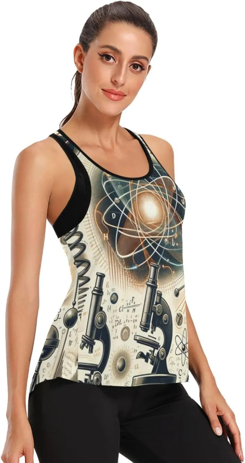 Women's Workout Tank Top Physical-Concepts-equipments Sleeveless Sport Gym Top Athletic Yoga Tank Top