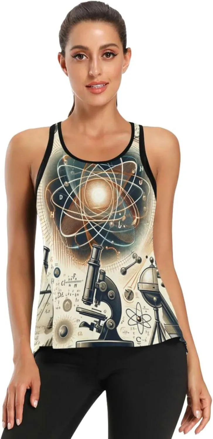 Women's Workout Tank Top Physical-Concepts-equipments Sleeveless Sport Gym Top Athletic Yoga Tank Top