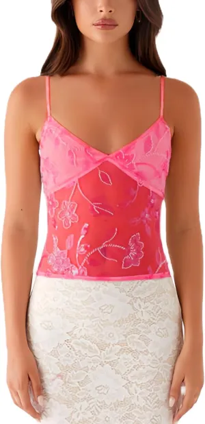 Womens Y2k Sequin Sparkle Crop Tops Sexy Sheer Glitter Backless Top Beaded Mesh Panelled See Through Rhinestone Camisole