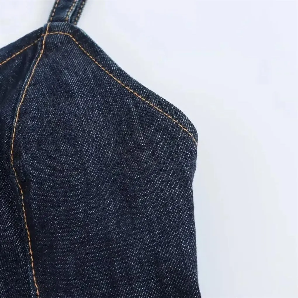 Women's Y2k Vintage Denim Camisole
