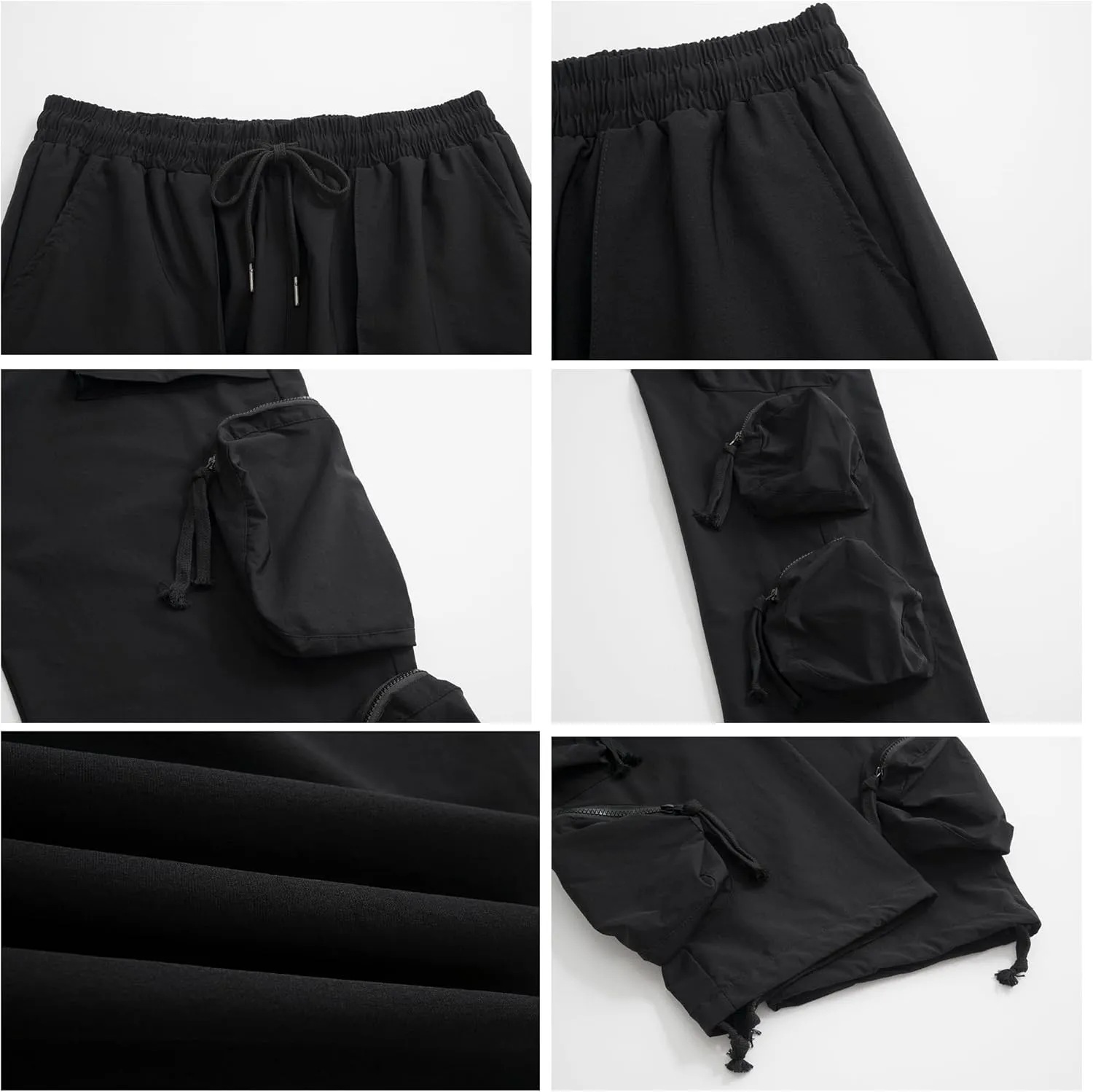 XYXIONGMAO Men's Streetwear Cargo Techwear Pants Designer Tech Wear Hip Hop Designer Mens Goth Cool Joggers Punk Pants Men