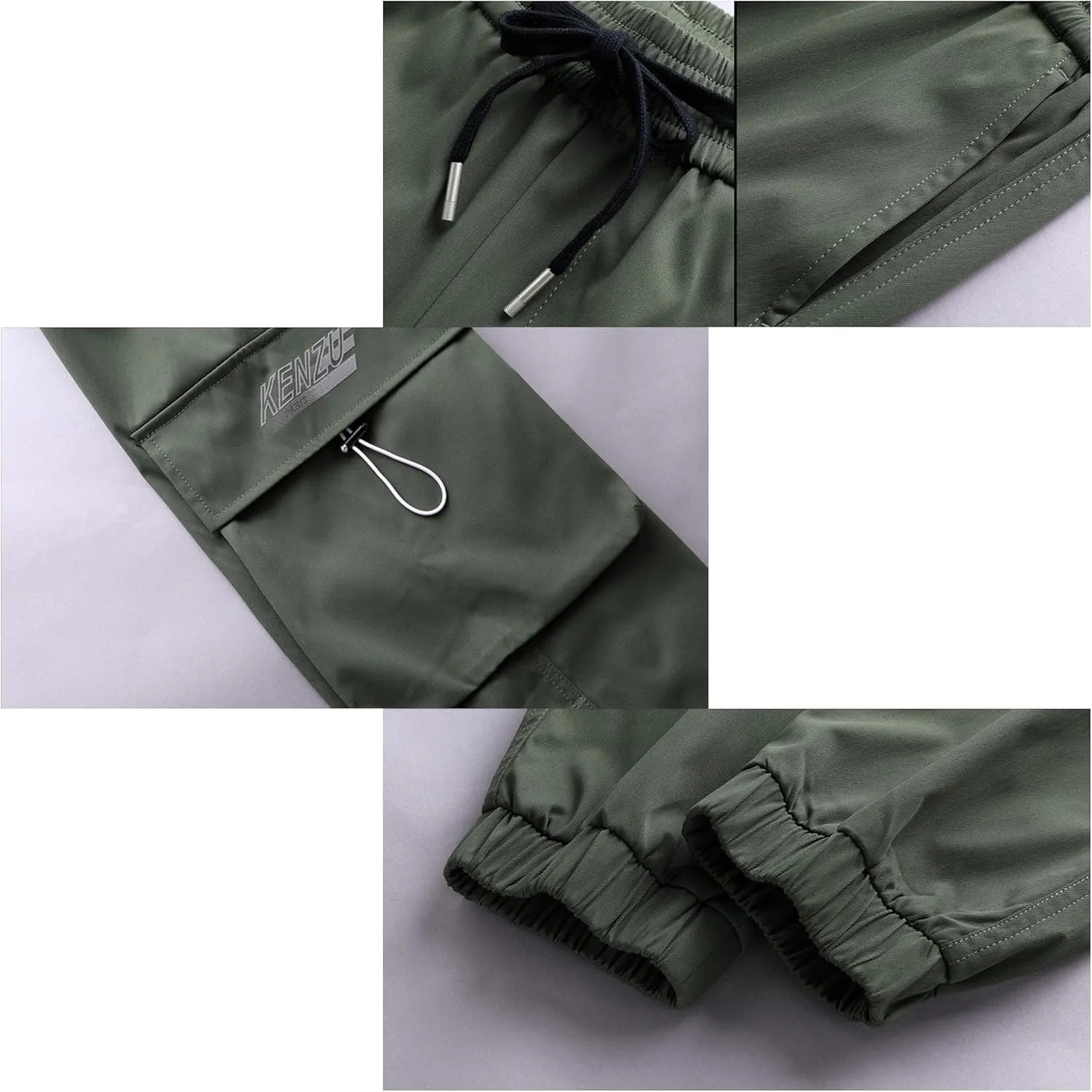 XYXIONGMAO Men's Techwear Joggers Goth Hip Hop Black Fashion Tactical Streetwear Harem Sweatpants Cargo Pants for Men