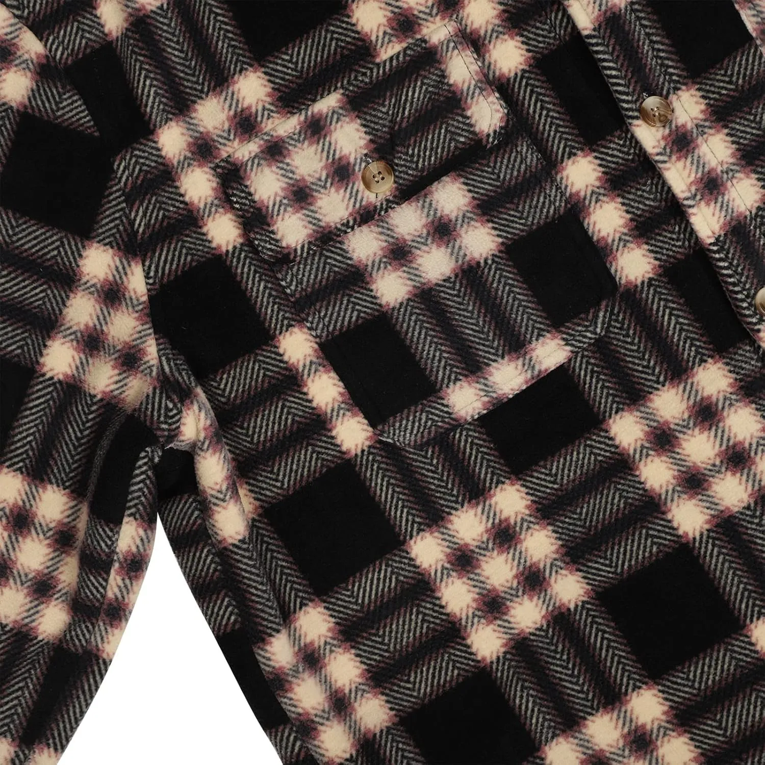Yasumond Jackets for Men Flannel Zipper Fleece Sweatshirt Heavy Lined Warm Winter Coats Big Tall