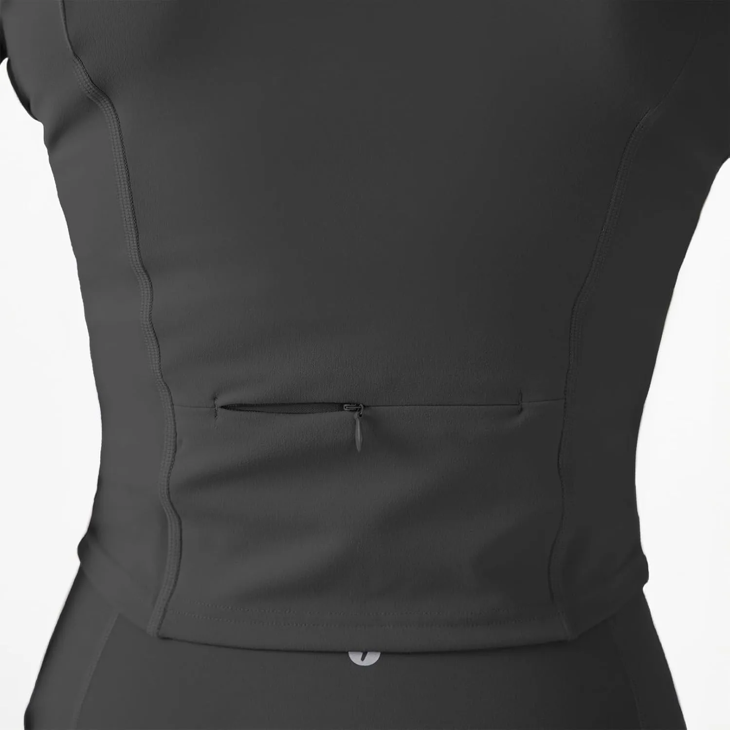 YITTY Active Women's UltraLuxe Cropped Full Zip Jacket, Athleisure, 4-Way-Stretch, Thumbholes