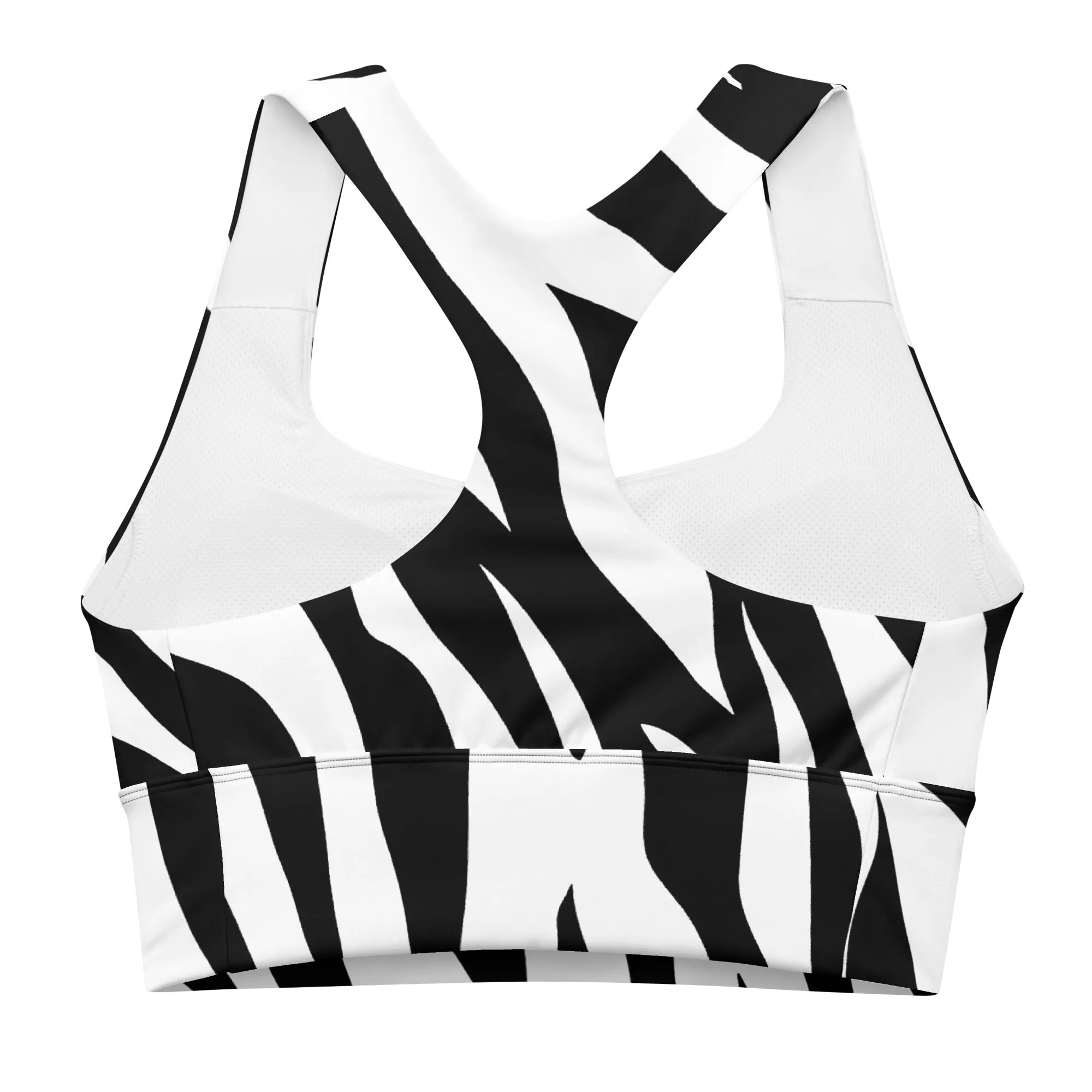Zebra Print Sports Bra Supportive & Stylish, lioness-love