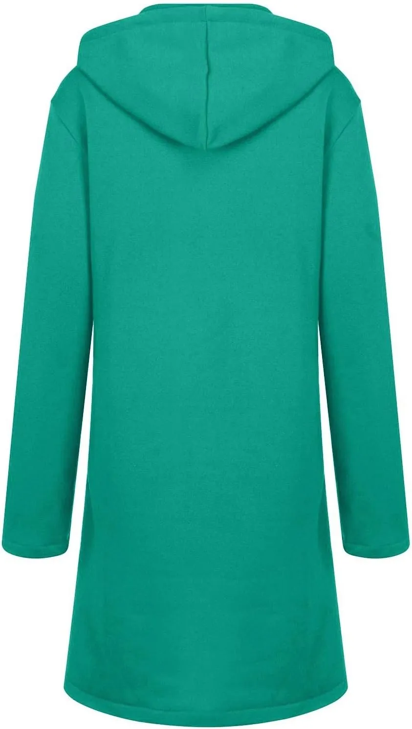 Zip Up Hoodie Women,2024 Trendy Irregular Hem Oversized Hoodies Long Tunic Sweatshirt Open Front Cardigan Jacket
